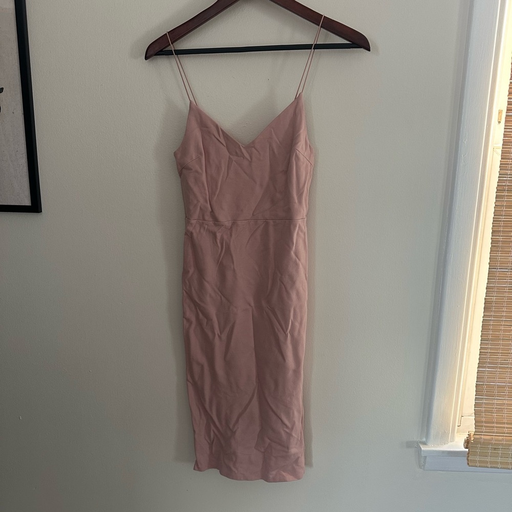 Forever 21 Blush Pink Midi Dress